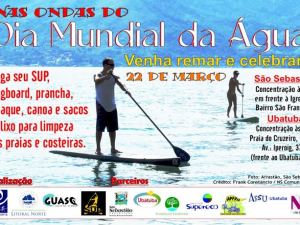Dia Mundial da Água – Ubatuba rema pela água na praia do Cruzeiro