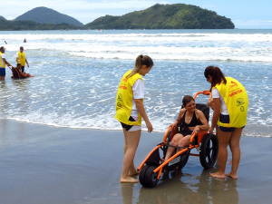 Prefeitura divulga calendário do Praia Acessível em 2014