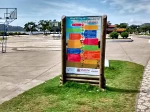 Calendários Turísticos são instalados na cidade