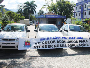 Secretaria de Saúde recebe três carros para Atenção Básica