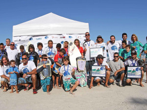 Times de Ubatuba dominam abertura do Encontro Paulista de Escolas de Surf 2015