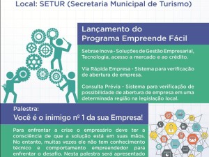 Prefeitura lança Programa Empreende Fácil nesta quinta, 20 de agosto