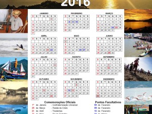 Calendário Municipal de 2016