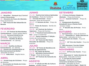 Calendário Turístico de 2017