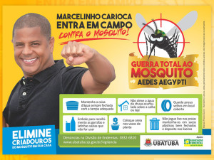 Ubatuba lança operação de combate ao mosquito da dengue no sábado, 28