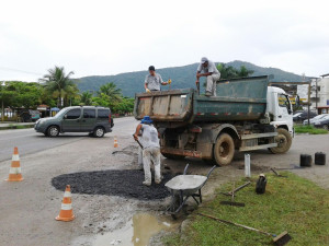 Regional Sul executa serviços de infraestrutura urbana na região