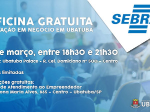 Sebrae realiza oficina gratuita sobre inovação em negócios em Ubatuba