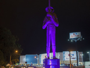 Rotatória do Monumento do Caiçara é revitalizada