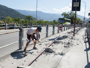 Ponte do Perequê Açu é revitalizada