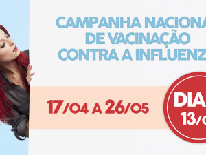 Secretaria de Saúde começa a vacinação contra o vírus da gripe Influenza