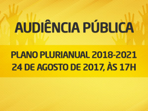 Audiência sobre o Plano Plurianual 2018-2021 de Ubatuba acontece no dia 24