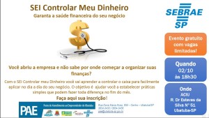 0918-SEI Controlar meu Dinheiro