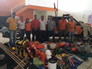 Defesa Civil de Ubatuba recebe equipamentos do Estado