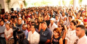 Grande público presente ao evento