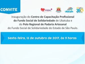 Prefeitura convida para inauguração do Centro de Capacitação Profissional