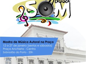 Música autoral é tema de mostra organizada pela Fundart Ubatuba