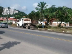 Após chuvas, Ubatuba retoma serviços de zeladoria