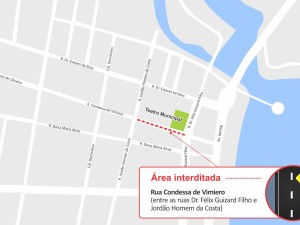 Rua em frente ao Teatro será interditada durante o 1º Conexidades