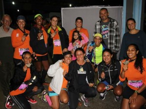 Equipe de Ubatuba apresenta bons resultados em competição de corrida noturna