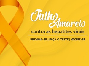 Julho Amarelo tem vacinação e testagem gratuitas contra hepatites B e C