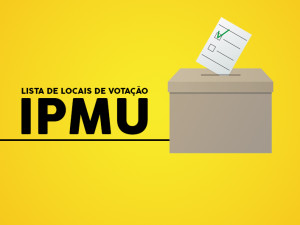 IPMU: confira lista de locais de votação para membros dos conselhos