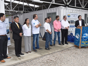 Prefeito participa de entrega de centro de reabilitação de animais marinhos