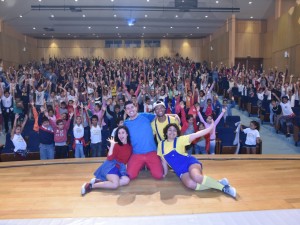 Ação educativa no Teatro Municipal marca semana do Trânsito em Ubatuba