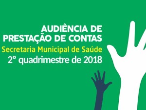 Saúde de Ubatuba realiza prestação de contas do segundo quadrimestre