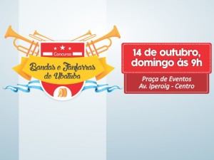 1º Concurso aberto de Fanfarras e Bandas de Ubatuba acontece domingo
