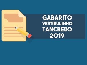 Gabarito Tancredo 2019