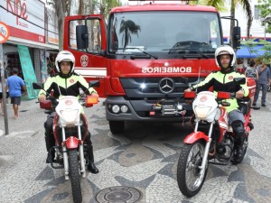 Corpo de Bombeiros comemora reforço para temporada de Verão em Ubatuba