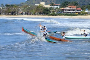 corrida de canoa caiçara_ fundart