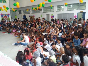 Atividades artísticas e culturais marcam dia da família na EM Belarmino