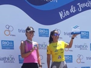 Atleta de Ubatuba é campeã brasileira de Aquathlon