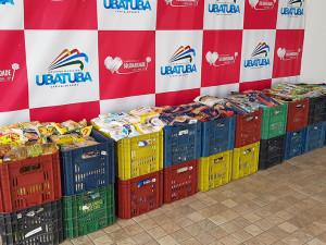 Eventos em Ubatuba arrecadam mais de uma tonelada de alimentos