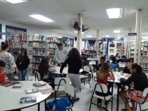 Sarau cultural encerra atividades de 2019 na Biblioteca Ateneu Ubatubense