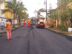 Ruas do Perequê Açu ganham “roupa nova”