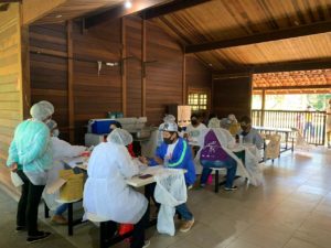 Ubatuba faz testagem para Covid-19 em população das aldeias indígenas