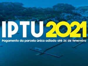 Cota única e primeira parcela do IPTU são prorrogados até 26 de fevereiro