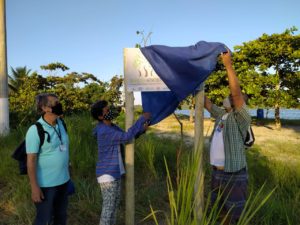 Bosque da Memória presta homenagem às vítimas da Covid-19 em Ubatuba