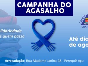 Defesa Civil de Ubatuba promove Campanha do Agasalho