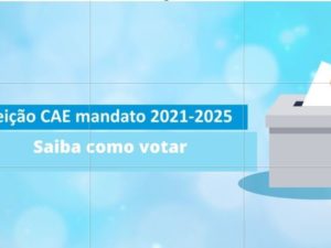 Eleição do CAE acontece nesta quarta–feira, 07