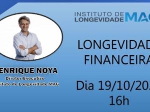 IPMU promove palestra online sobre longevidade financeira