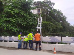 Cemaden inicia manutenção dos pluviômetros em Ubatuba