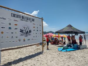 Praia Grande sedia Circuito Militar de Surf 2021
