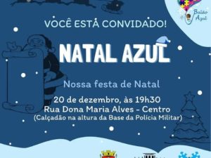 Apeau realiza Natal Azul para a inclusão dos autistas