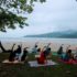 Pilates NASF na praia Dura
