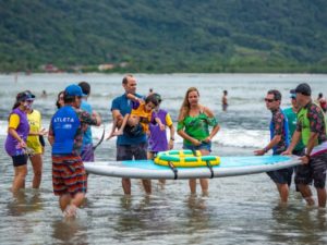 Cerca de 130 crianças participaram do Festival Paralímpico em Ubatuba