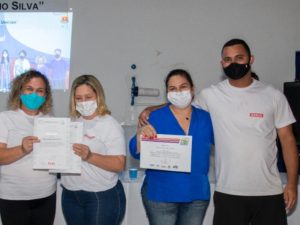 Prefeita participa da entrega de certificados de conclusão de cursos do Senai