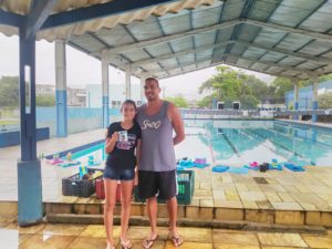 Equipe de treinamento da natação anuncia Atleta do Mês de janeiro